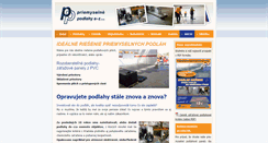 Desktop Screenshot of podlahyaz.sk